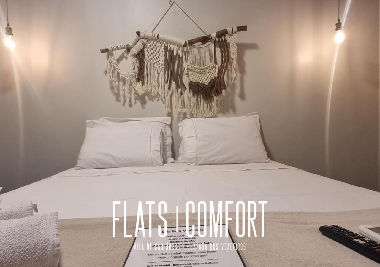 Novidade Flats Comfort Na Vila De Sao Jorge - Chapada Dos Veadeiros Hotel Luaran gambar
