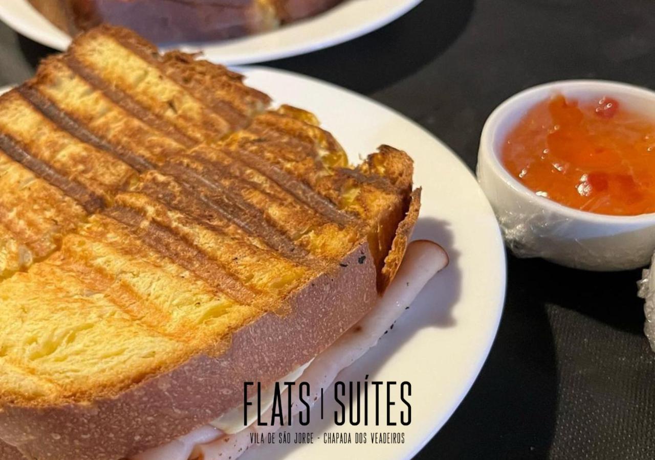 Novidade Flats Comfort Na Vila De Sao Jorge - Chapada Dos Veadeiros Hotel Luaran gambar