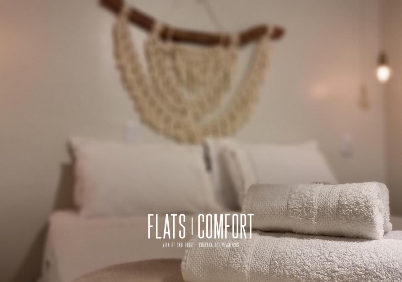 Novidade Flats Comfort Na Vila De Sao Jorge - Chapada Dos Veadeiros Hotel Luaran gambar