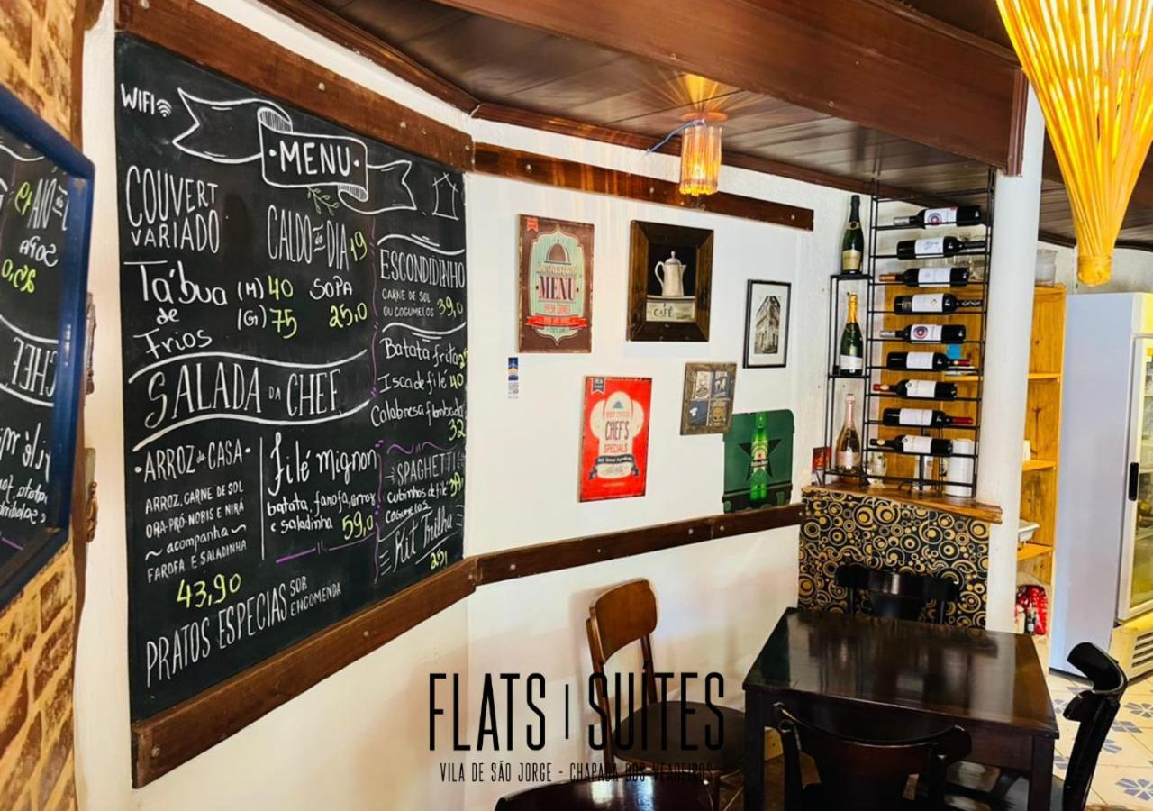 Novidade Flats Comfort Na Vila De Sao Jorge - Chapada Dos Veadeiros Hotel Luaran gambar